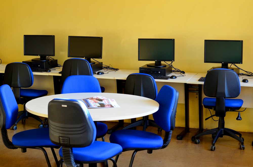 Foto do Campus da Fatec Bebedouro